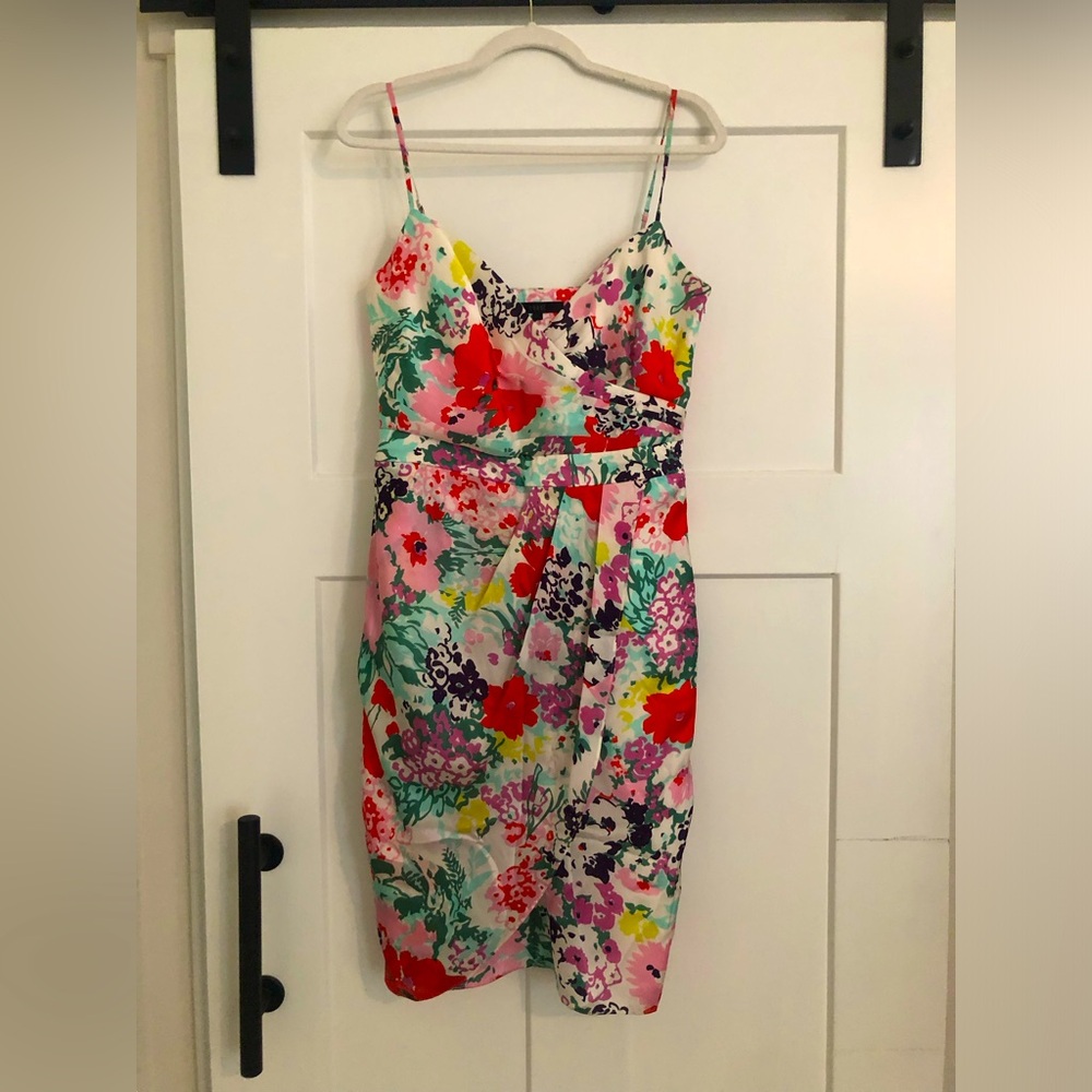 Coast silk floral dress EUC 716